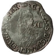 Charles I Silver Shilling -...